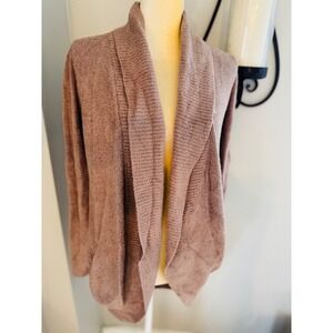 Barefoot Dreams CozyChic Lite Circle Cardigan,‎ Size XS/S, Tan/Sand, NWOT